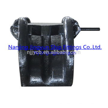 Mooring cast lever chain stopper